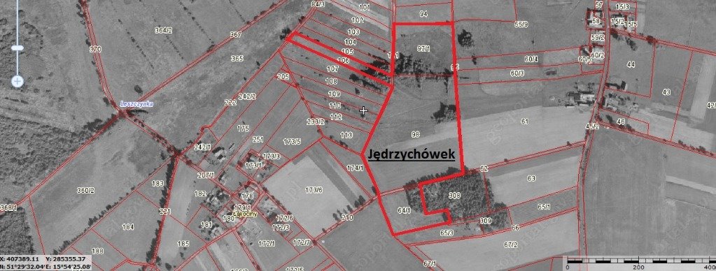 Duża działka rolna 12,1 ha z prądem i dojazdem utwardzonym Jędrzychówek  121 000m2 Foto 1