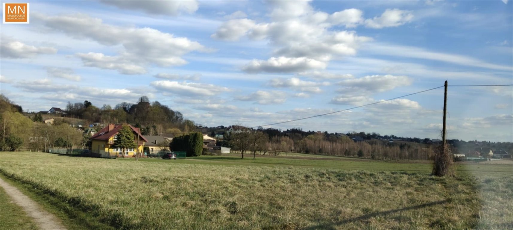 Działka budowlana 3193 m² z mediami i dojazdem w Baranówce Baranówka, Słoneczna  3 193m2 Foto 1