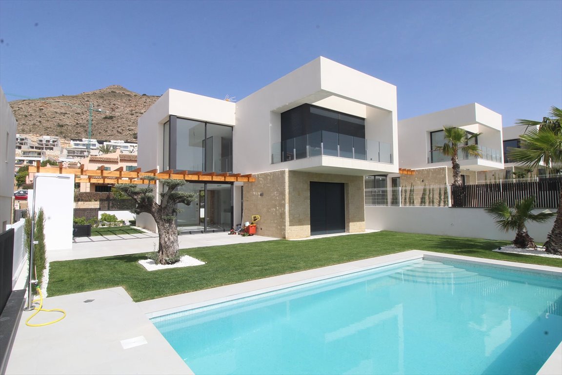 Wille z widokiem na morze, basen i ogród w Alicante Hiszpania, Golf Bahía, Finestrat, Alicante, Golf Bahía, Finestrat, Alicante  245m2 Foto 1