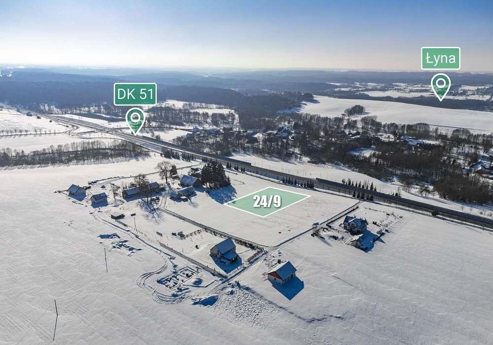 Działka budowlana 3064 m2 z warunkami zabudowy - blisko lasu Kabikiejmy Dolne  3 064m2 Foto 1