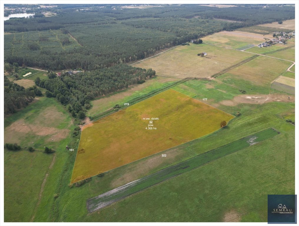 Do sprzedania działka rolna 44 300 m² w Józefowicach Józefowice  44 300m2 Foto 1