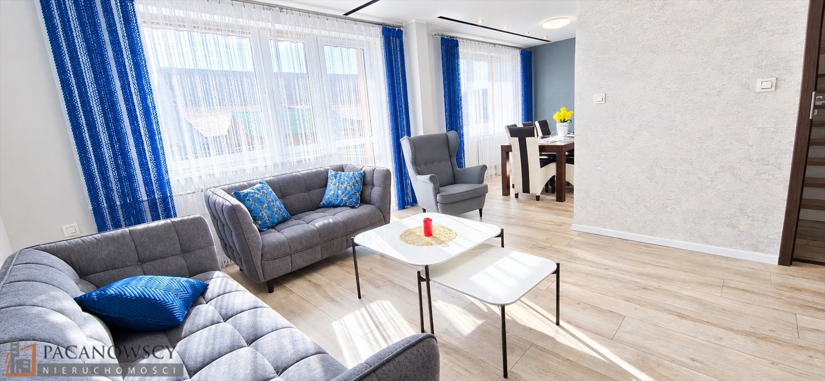 Polecam komfortowy dom 150 m² w Bębło z garażem i pełnym wyposażeniem Bębło  150m2 Foto 1