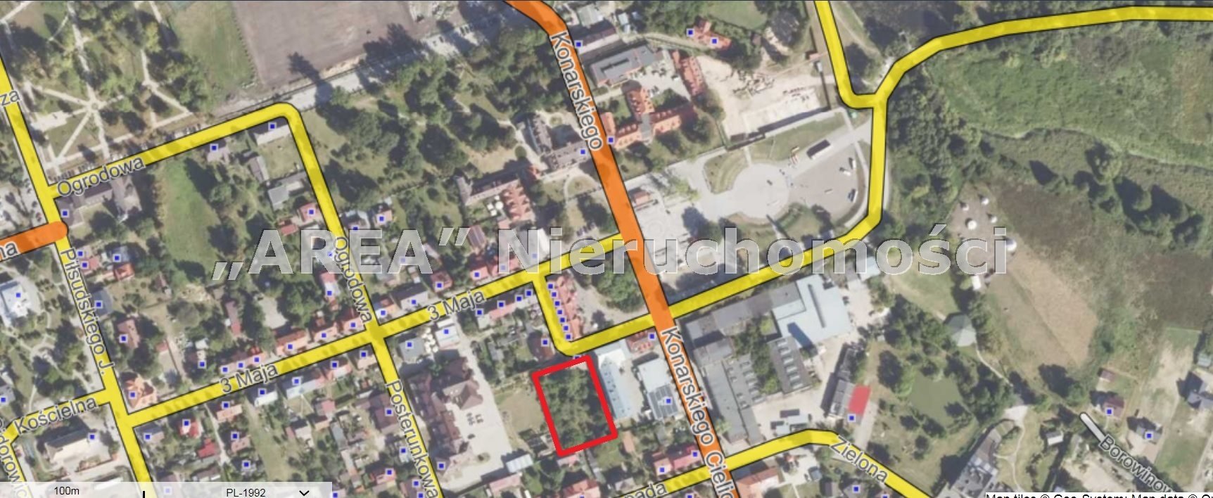 Działka z domem do rozbiórki lub remontu w centrum Supraśla Supraśl, Supraśl  2 117m2 Foto 1