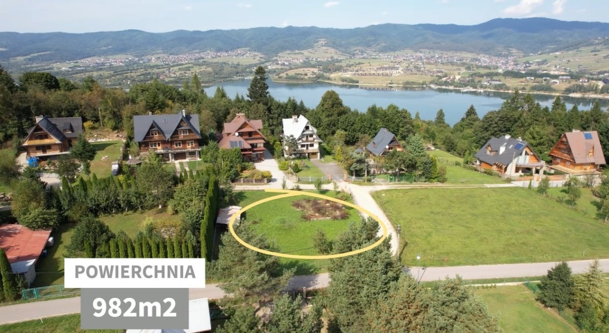 Działka budowlana na sprzedaż Falsztyn, Falsztyn, Dworska  982m2 Foto 1