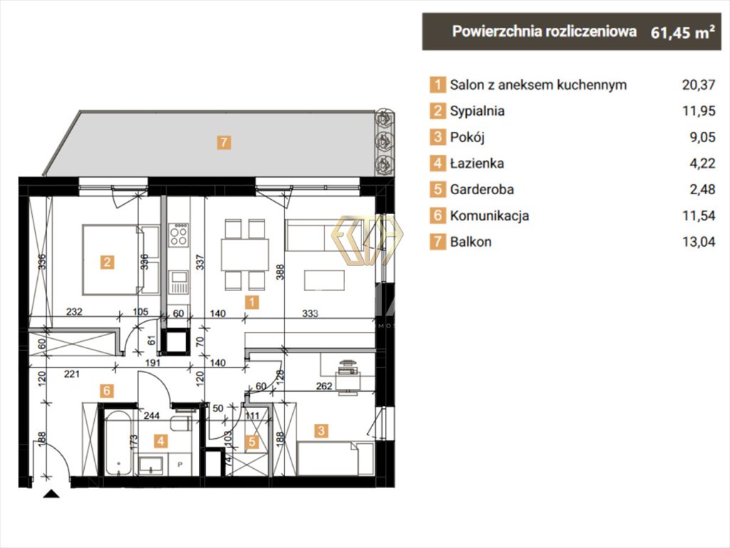 Mieszkanie trzypokojowe na sprzedaż Sosnowiec, Braci Mieroszewskich  61m2 Foto 6