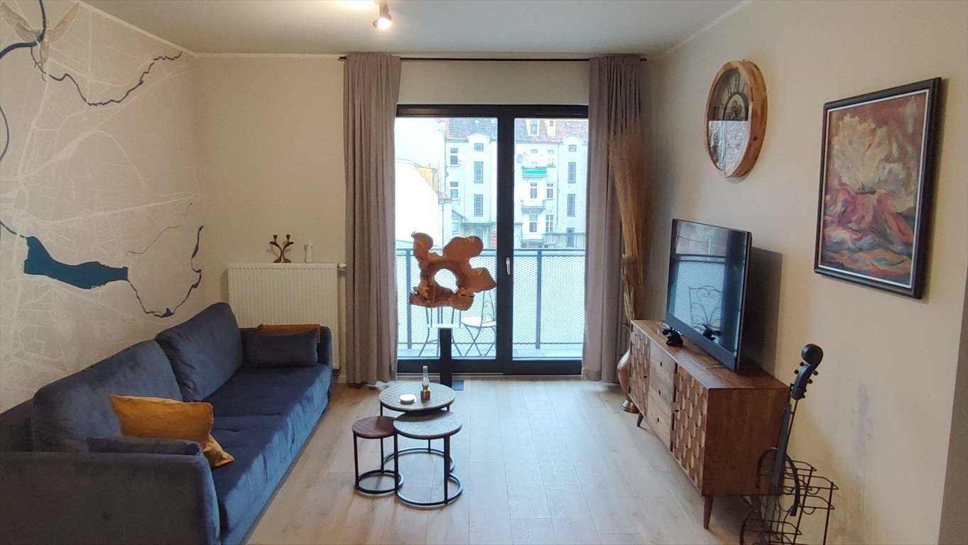 Mieszkanie dwupokojowe na wynajem Poznań, Centrum  44m2 Foto 1