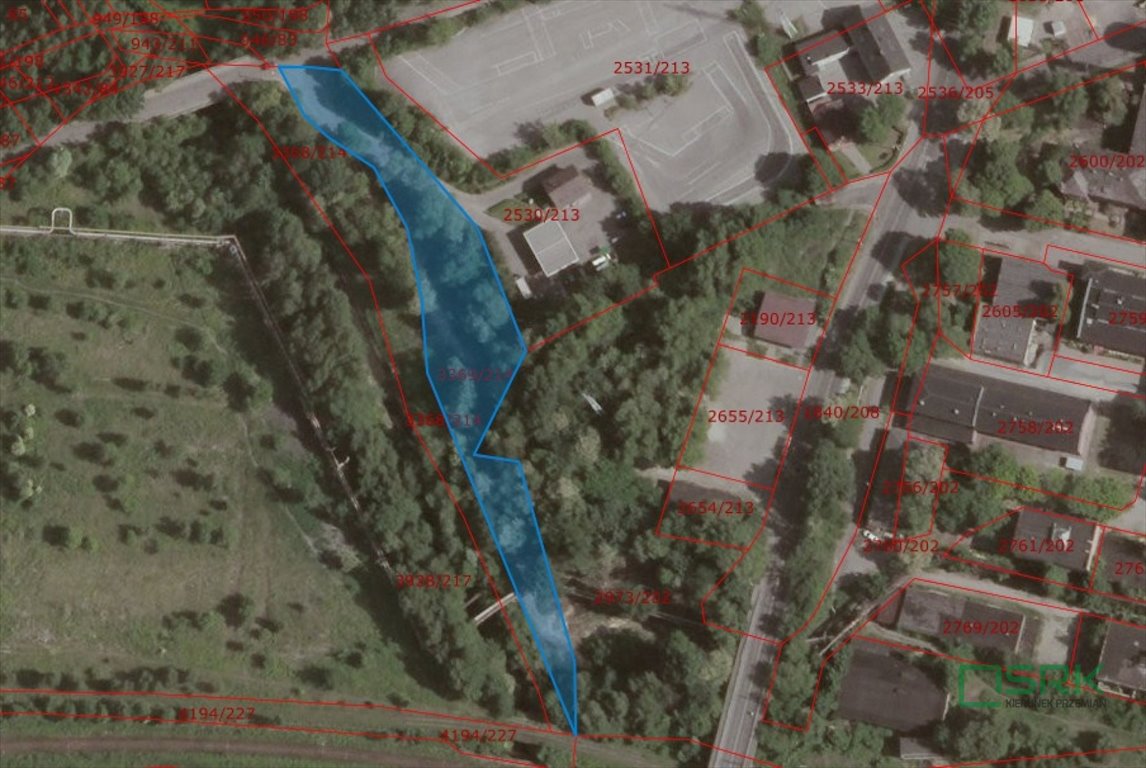 Działka 2300 m² pod inwestycję w Rybniku, las, bez ogrodzenia rybnicki, Młyńska  2 300m2 Foto 1