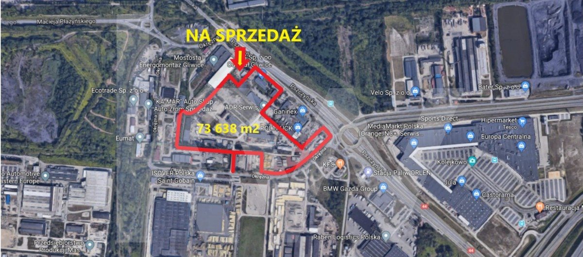 Lokal użytkowy na sprzedaż Gliwice, Pszczyńska 73 638m2 Foto 1 Lokal użytkowy na sprzedaż Gliwice, Pszczyńska 73 638m2 Foto 1