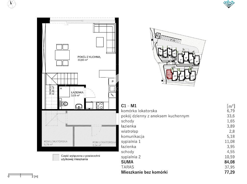 Mieszkanie trzypokojowe na sprzedaż Szczyrk, Narciarska  84m2 Foto 12