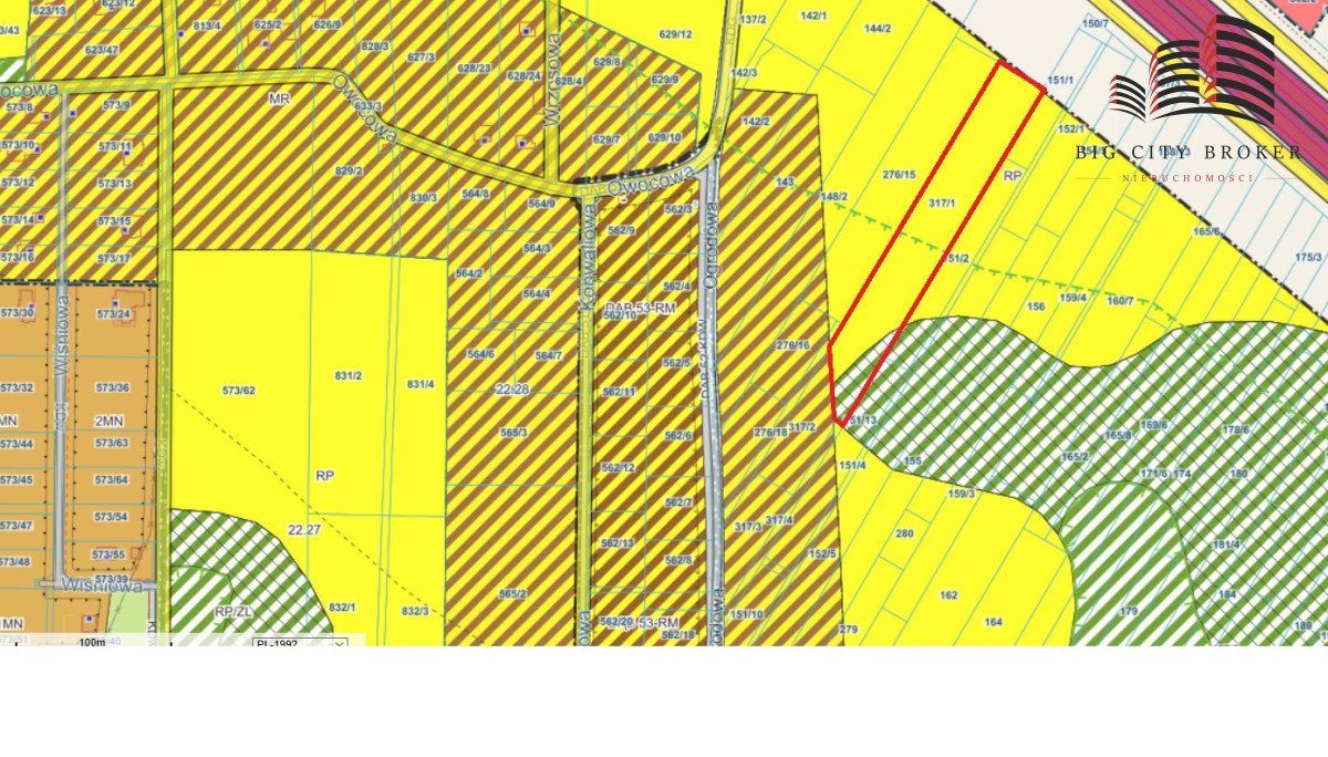 Działka rolna 8 341 m² z dostępem do drogi polecam Dębówka  8 341m2 Foto 1