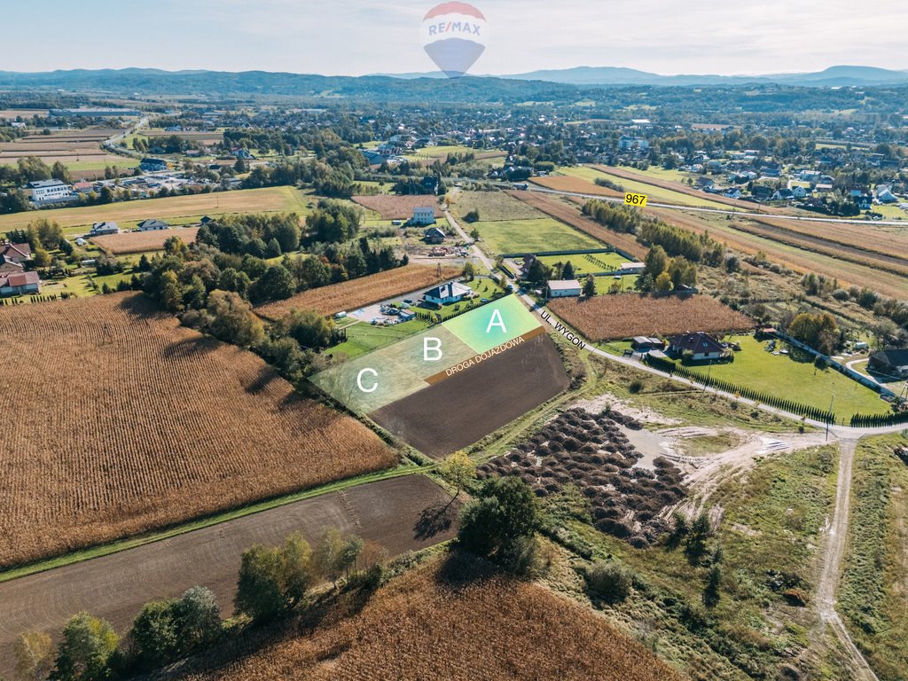 Działka budowlana na sprzedaż Gdów, Wygon  1 343m2 Foto 1