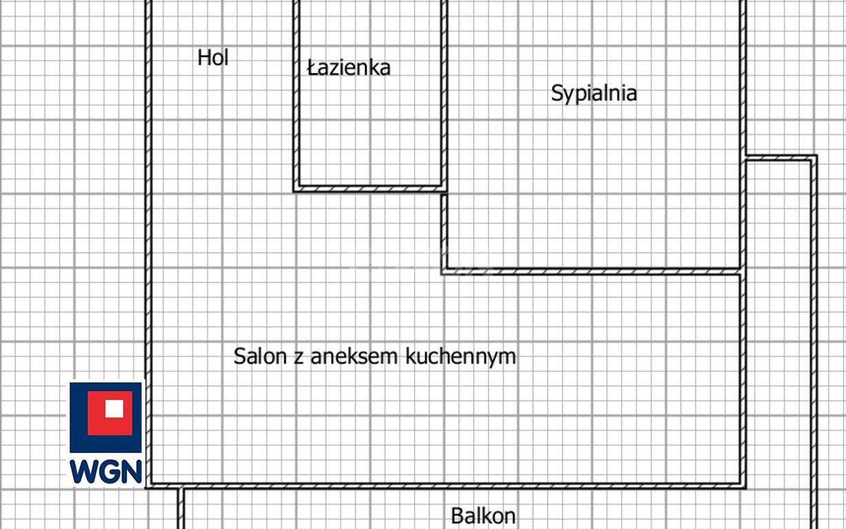 Mieszkanie dwupokojowe na wynajem Brodnica, Jana Pawła II  25m2 Foto 3