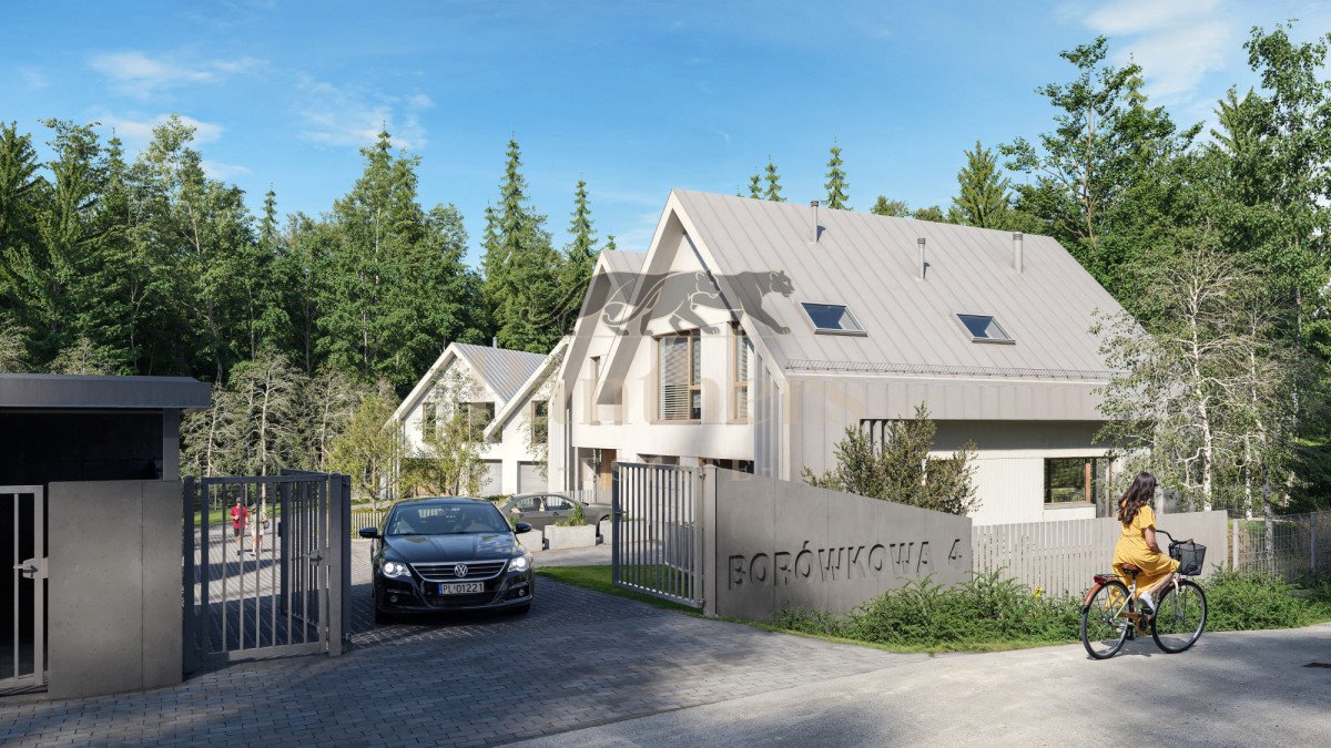 Na sprzedaż nowoczesny dom 151 m² w Otominie z prywatnym ogrodem: Otomin: Borówkowa