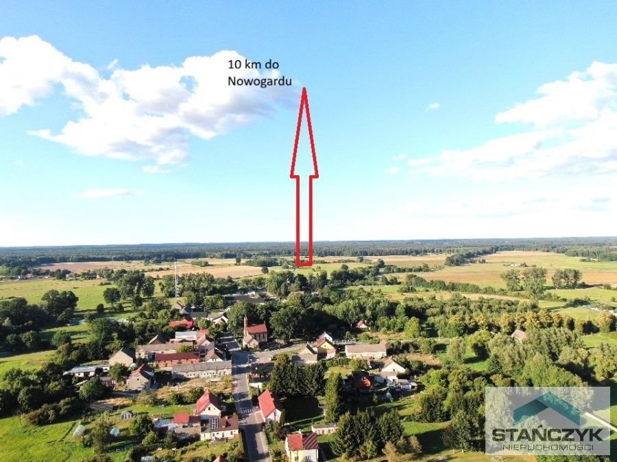 Działka budowlana 1061 m² - media przy działce, blisko centrum Nowogard  1 061m2 Foto 1