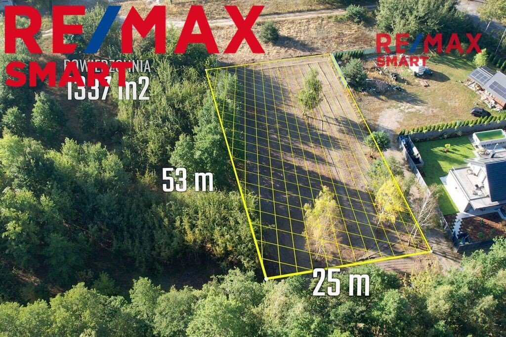 Działka budowlana 1337 m² z MPZP, las i spokój w Henryszewie Henryszew, Walecznych  1 337m2 Foto 1