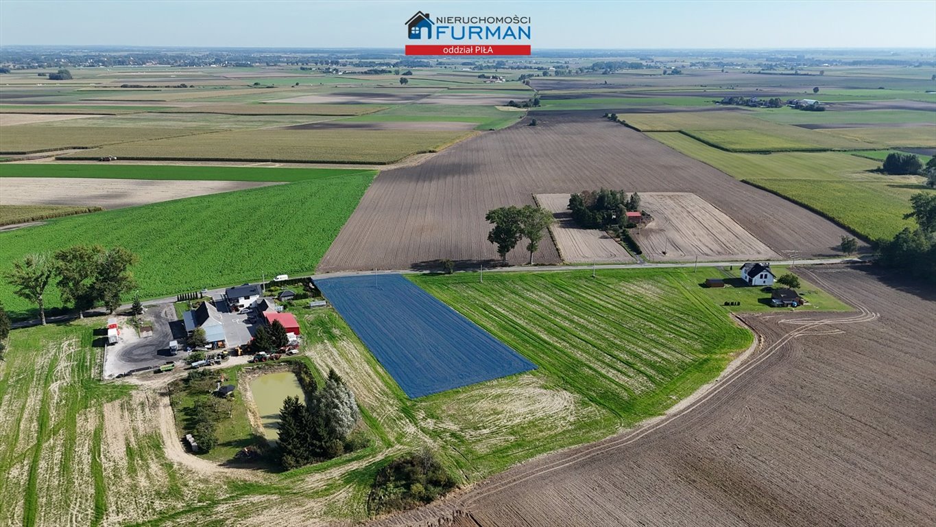 Na sprzedaż działka 5382 m² z możliwością zabudowy w Kruszkach Łobżenica  5 382m2 Foto 1