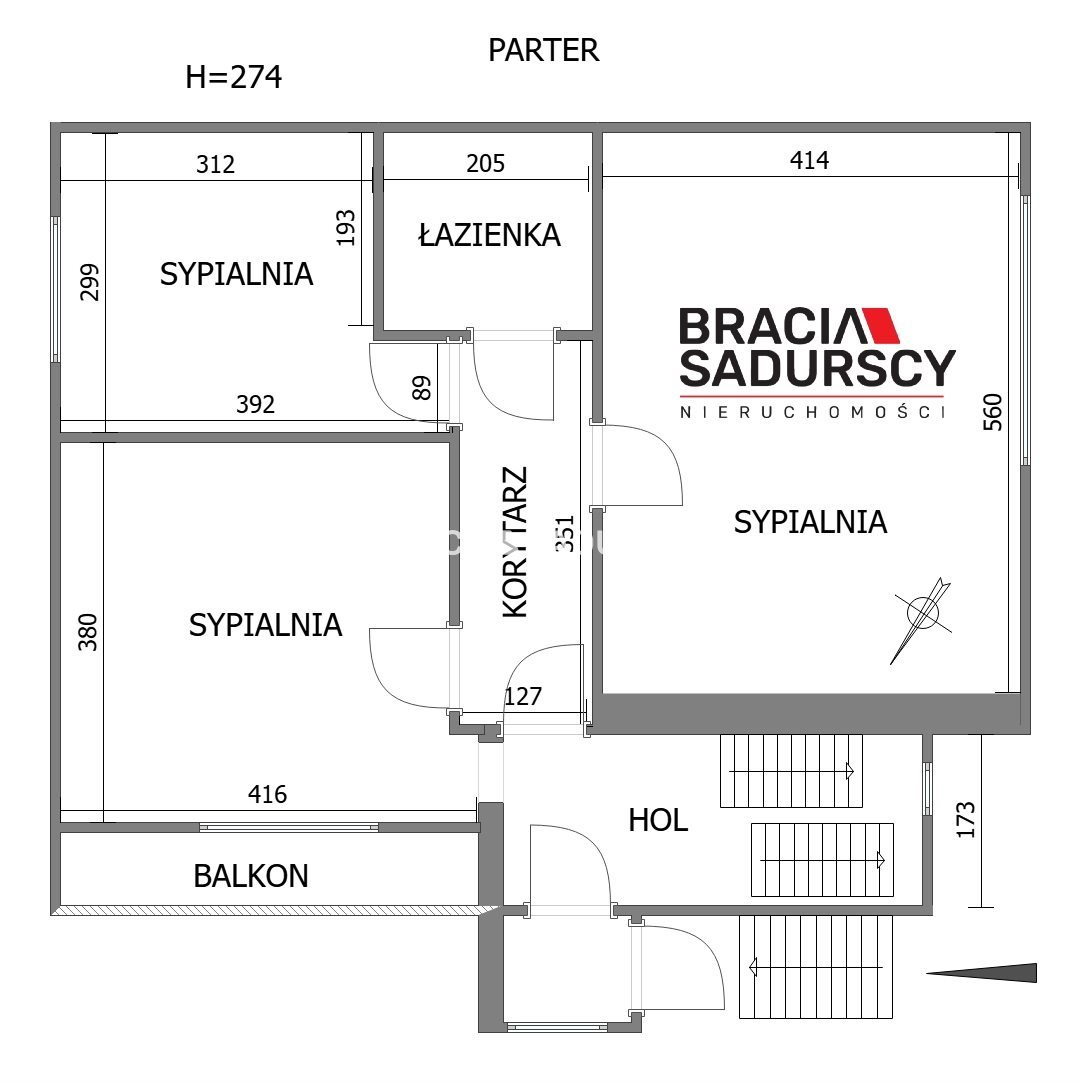 Mieszkanie czteropokojowe  na sprzedaż Kraków, Dębniki, Ruczaj, Cegielniana  62m2 Foto 3