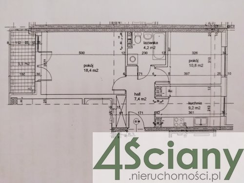 Mieszkanie dwupokojowe na sprzedaż Warszawa, Ursynów, Stokłosy, al. Komisji Edukacji Narodowej  50m2 Foto 18