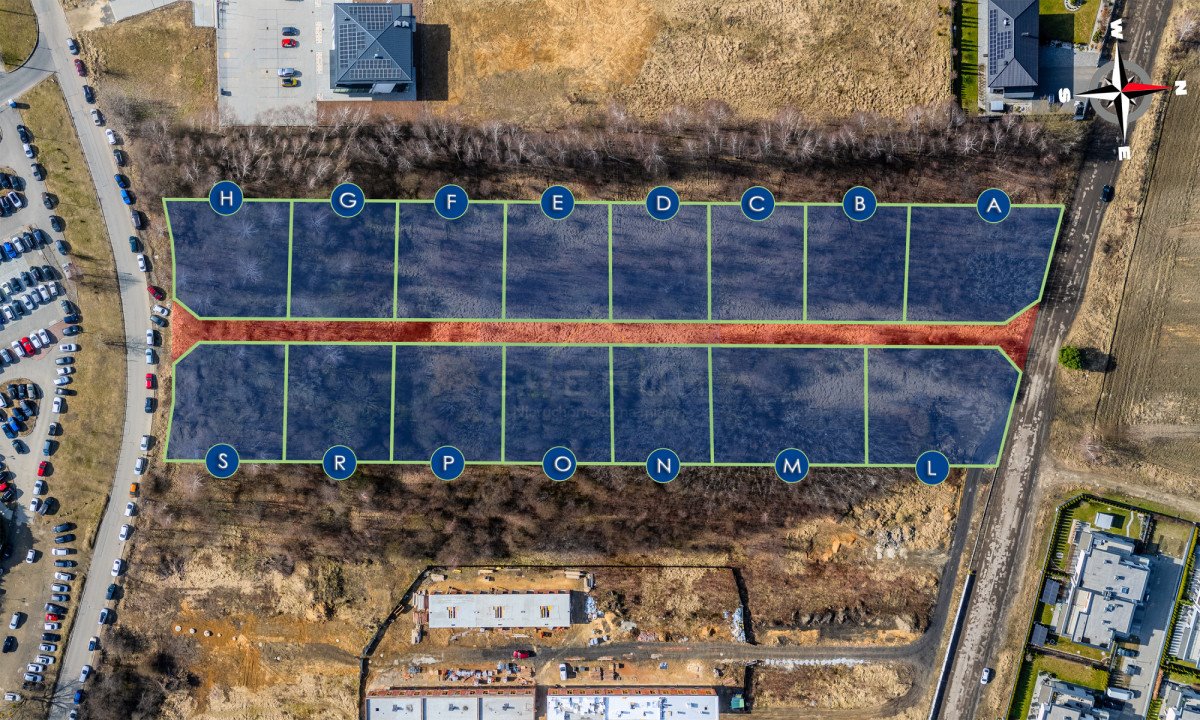 Działka 1150 m² w Parkitce z mediami i planem zabudowy Częstochowa, Parkitka, Małopolska  1 150m2 Foto 1
