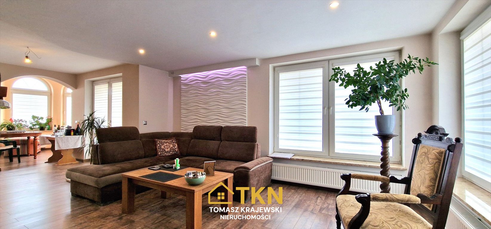 Dom 175 m² z kominkiem i dużym ogrodem w Kraśniku Kraśnik, Kraśnik Fabryczny  176m2 Foto 1
