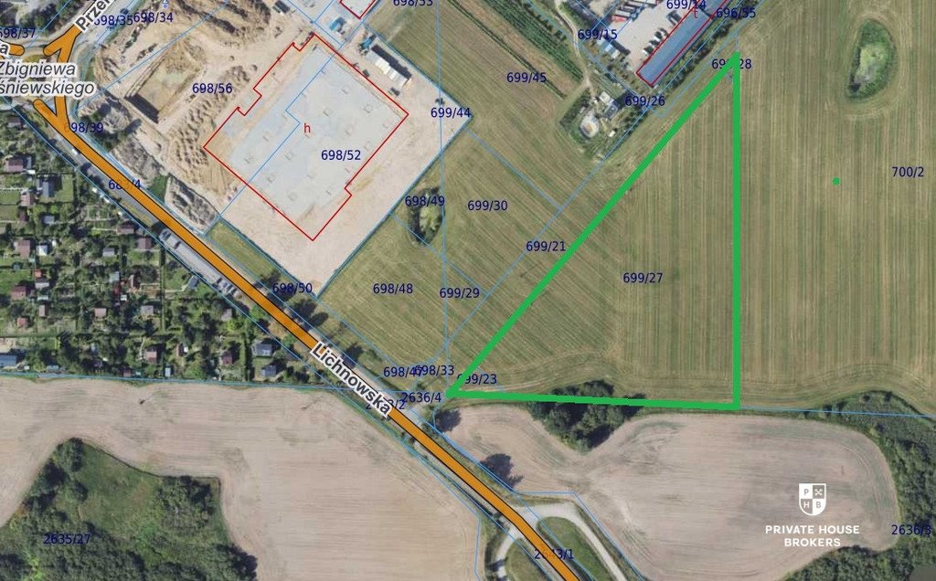 Zapraszam do zakupu działki usługowo-produkcyjnej 1,92 ha w Chojnicach Chojnice, Lichnowska  19 200m2 Foto 1