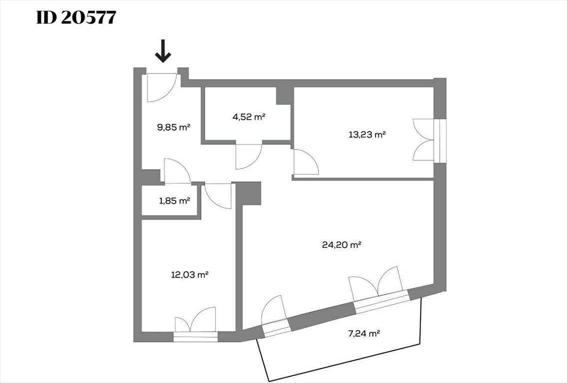 Mieszkanie trzypokojowe na sprzedaż Kraków, Podgórze, Orawska  65m2 Foto 2