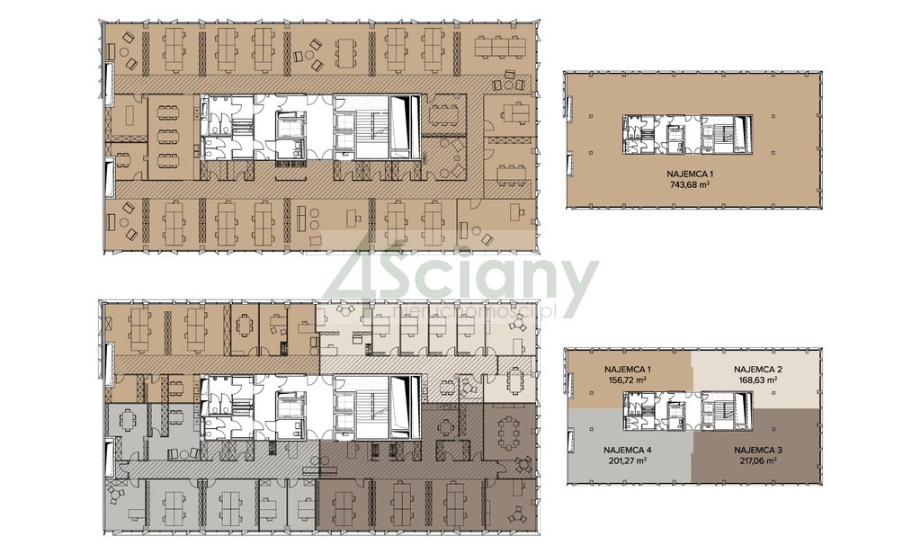 Lokal użytkowy na wynajem Warszawa, Mokotów  132m2 Foto 1
