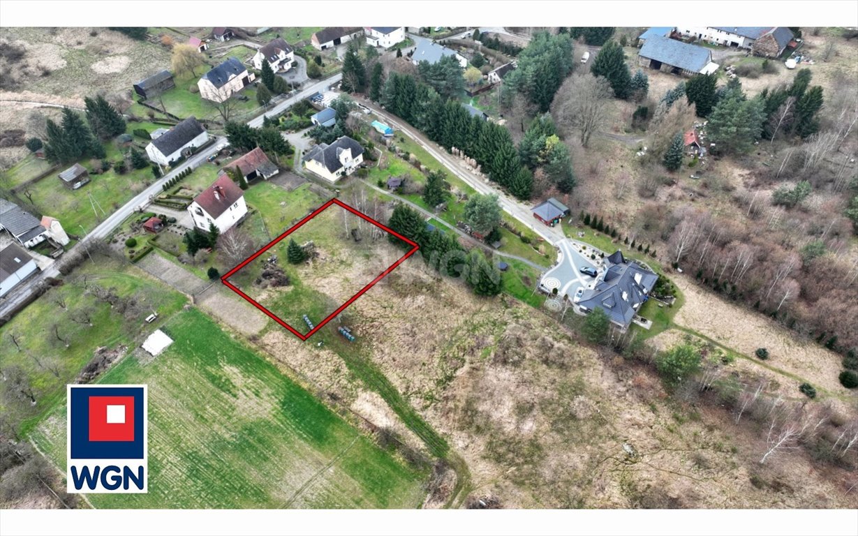 Polecam działkę 1330m² pod zabudowę jednorodzinną i usługową Nowe Jaroszowice, Centrum  1 330m2 Foto 1