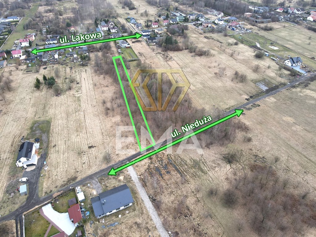 Zapraszam do obejrzenia działki 2300 m² z warunkami zabudowy w Dźbowie Częstochowa, Dźbów, Nieduża  2 300m2 Foto 1