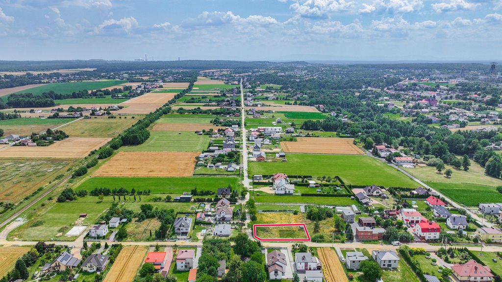Działka 1000 m² z projektem domu i mediami w Ornontowicach Ornontowice, Kolejowa  1 000m2 Foto 1