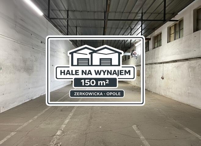 Hale magazynowe 150 m² z podjazdem TIR i monitoringiem Opole, Żerkowicka  150m2 Foto 1