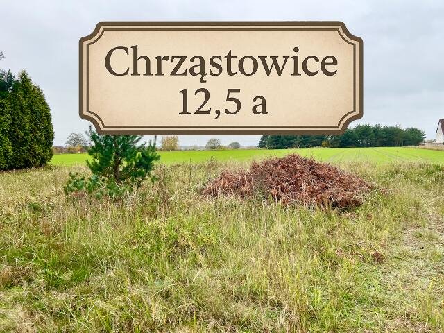 Działka budowlana 1250 m2 z mediami i szybkim dojazdem Chrząstowice  1 250m2 Foto 1