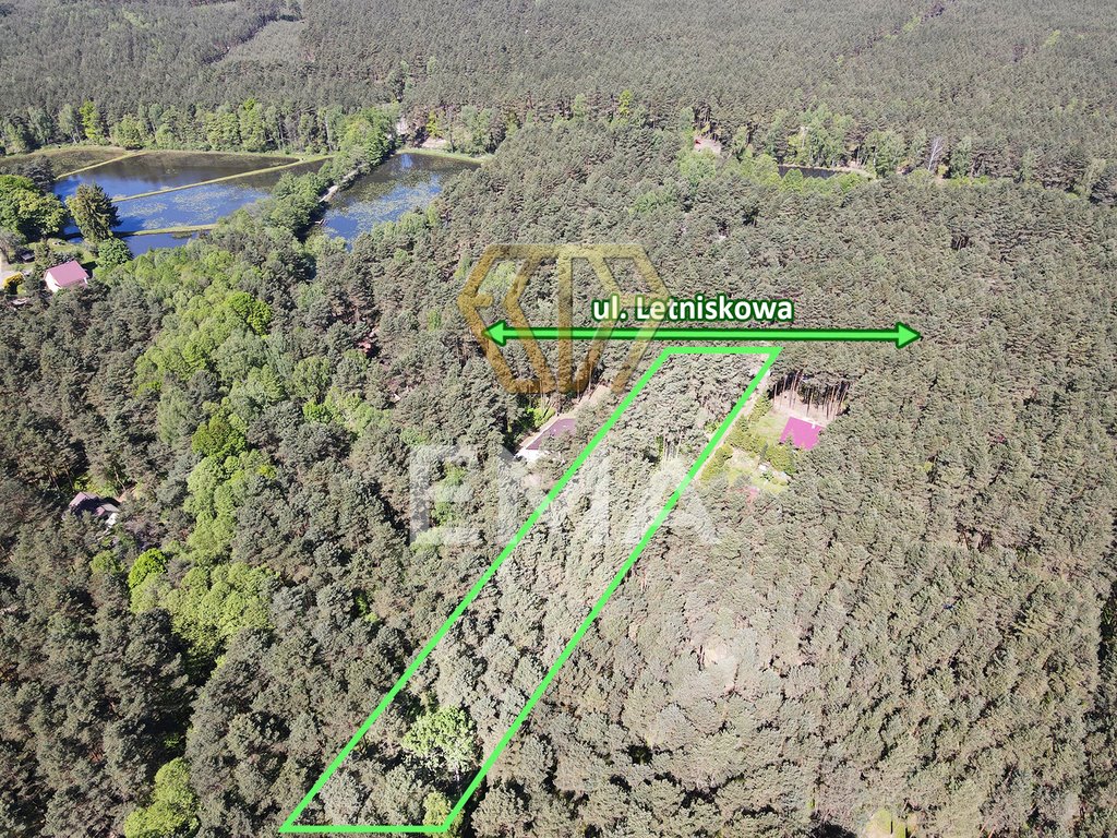 Sprzedam działkę 4241 m² w Przybynowie z lasem i dostępem do jeziora Przybynów, Letniskowa  4 241m2 Foto 1