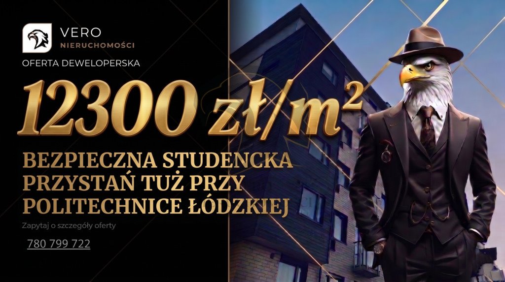 Nowoczesne 28m2 z tarczą VERO PROTECT i patio Łódź, Śródmieście, Wólczańska  28m2 Foto 1