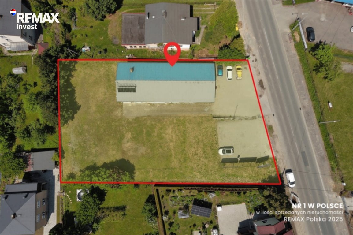 Na sprzedaż atrakcyjny grunt inwestycyjny 2457 m² w centrum Czechowic-Dziedzic Czechowice-Dziedzice, Legionów 100  2 458m2 Foto 1