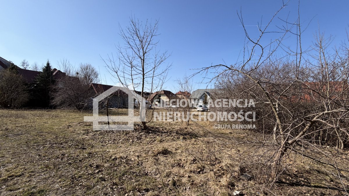 Działka 1486 m² z warunkami zabudowy, dostęp asfalt, media Gdańsk, Osowa  1 486m2 Foto 1