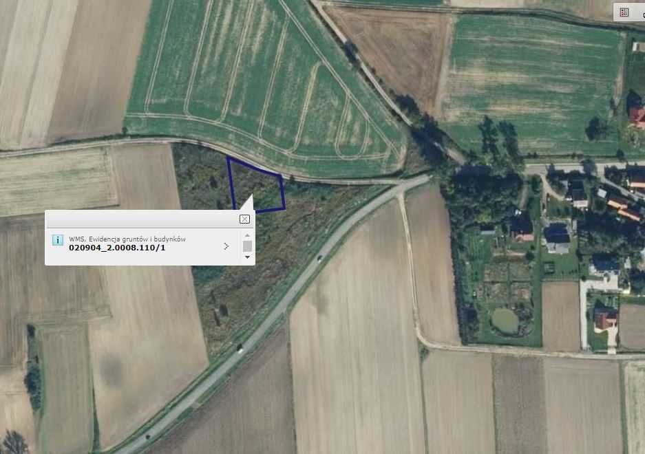 Działka budowlana 1300 m² w Rosochacie, media w drodze Rosochata, Rosochata  1 300m2 Foto 1