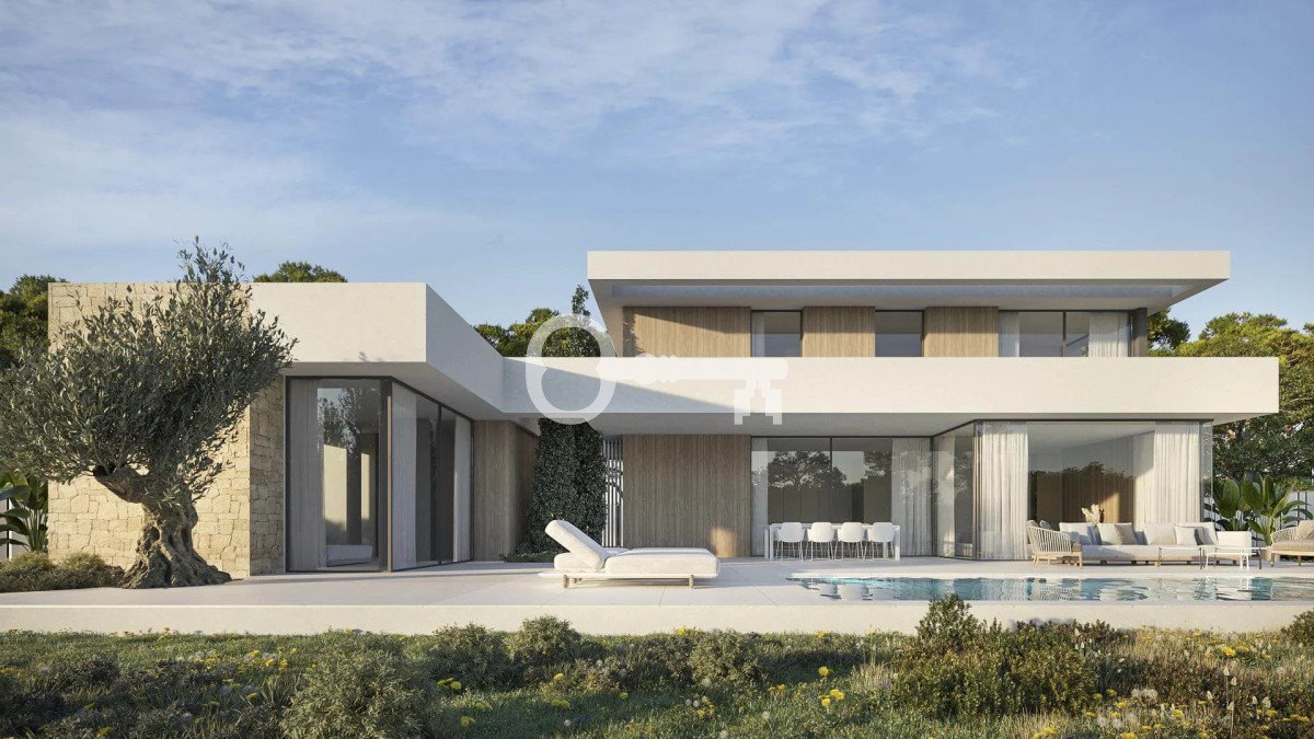 Nowoczesna willa 395 m² z basenem Moraira polecam Hiszpania, Moraira, Moraira  395m2 Foto 1