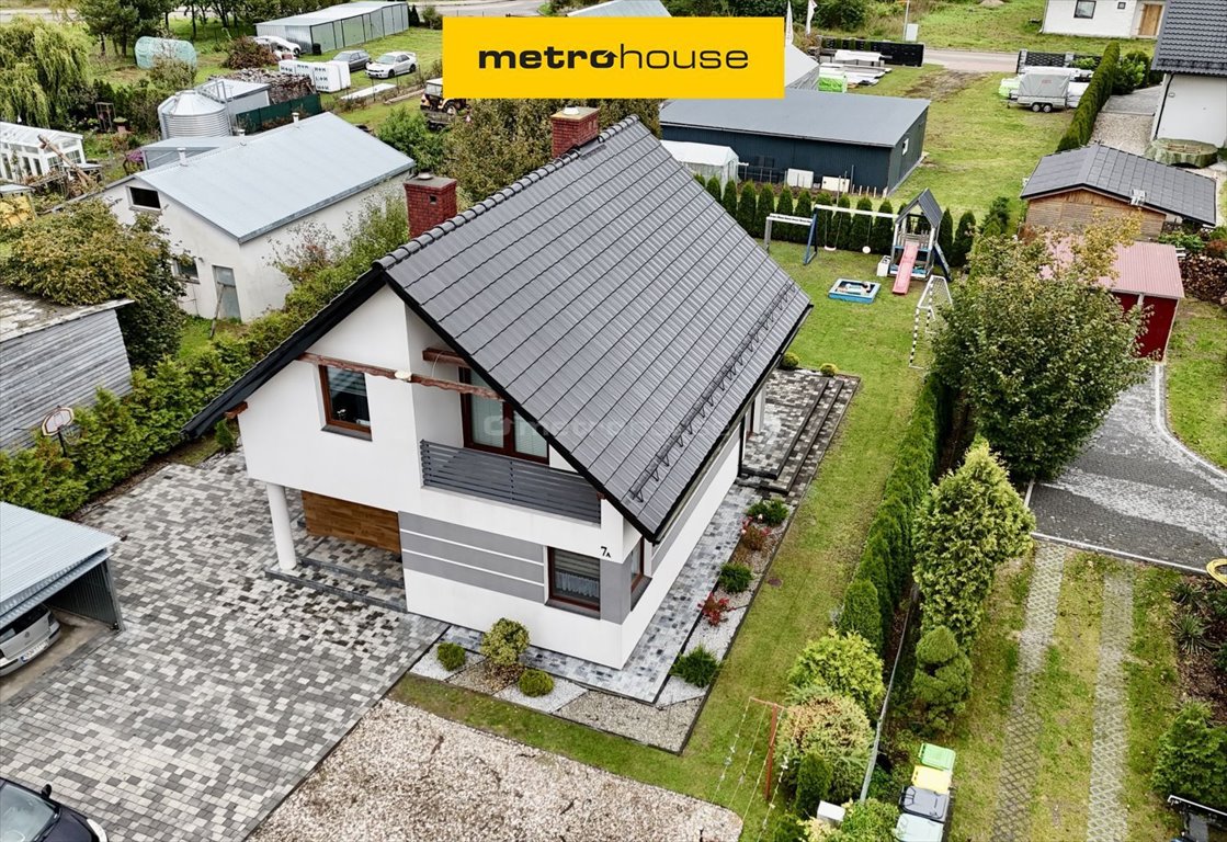 Nowoczesny dom 112 m² z tarasem i ogrodem w Jamielniku Jamielnik, Jana Pawła II  113m2 Foto 1