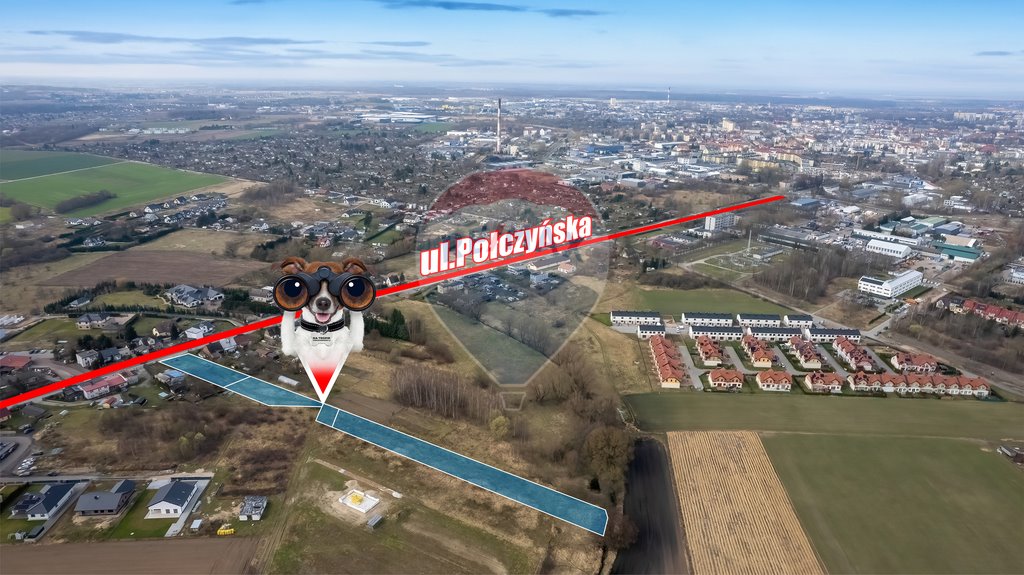 Działka budowlana na sprzedaż Koszalin, Sarzyno, Połczyńska  1 286m2 Foto 1