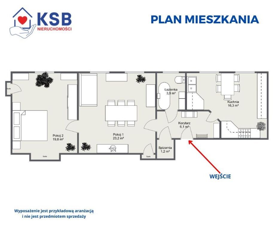 Mieszkanie dwupokojowe na sprzedaż Ostrowiec Świętokrzyski, Stanisława Staszica  70m2 Foto 19