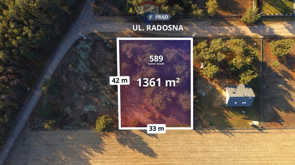 Działki budowlane pod dom w Wyszkowie – 1357 i 1361 m² Wyszków  1 358m2 Foto 1