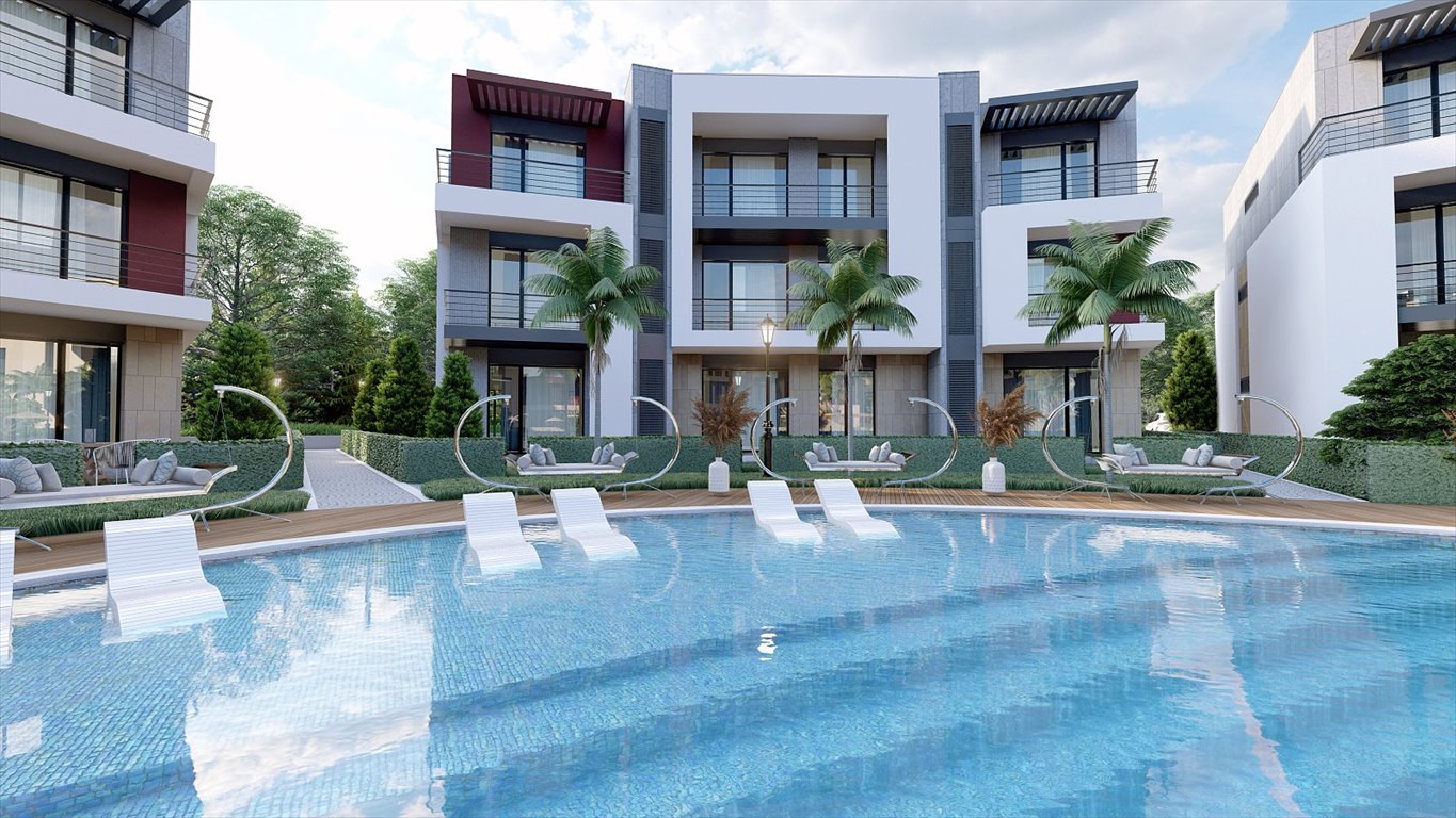 Apartament 83 m² z basenem, blisko plaży w Lapta Cypr, Lapta, Lapta, Girne, Cypr Północny  83m2 Foto 1