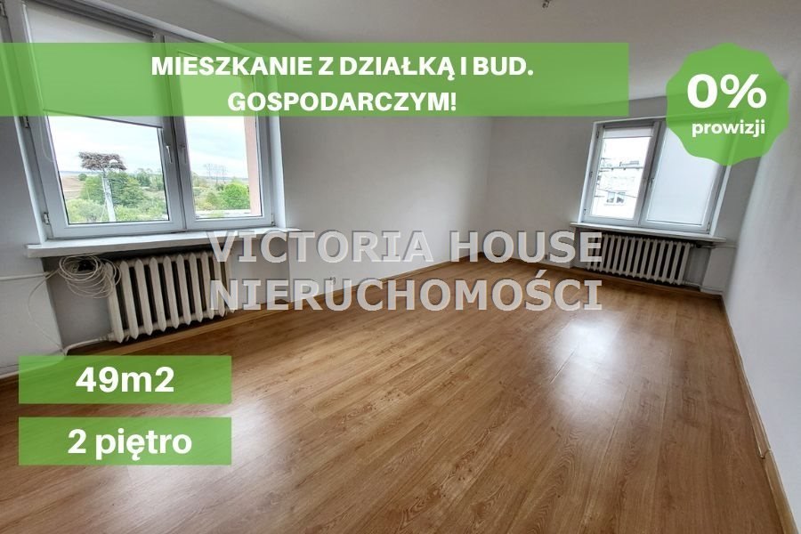 Mieszkanie dwupokojowe na sprzedaż Wiśniowo Ełckie  49m2 Foto 1