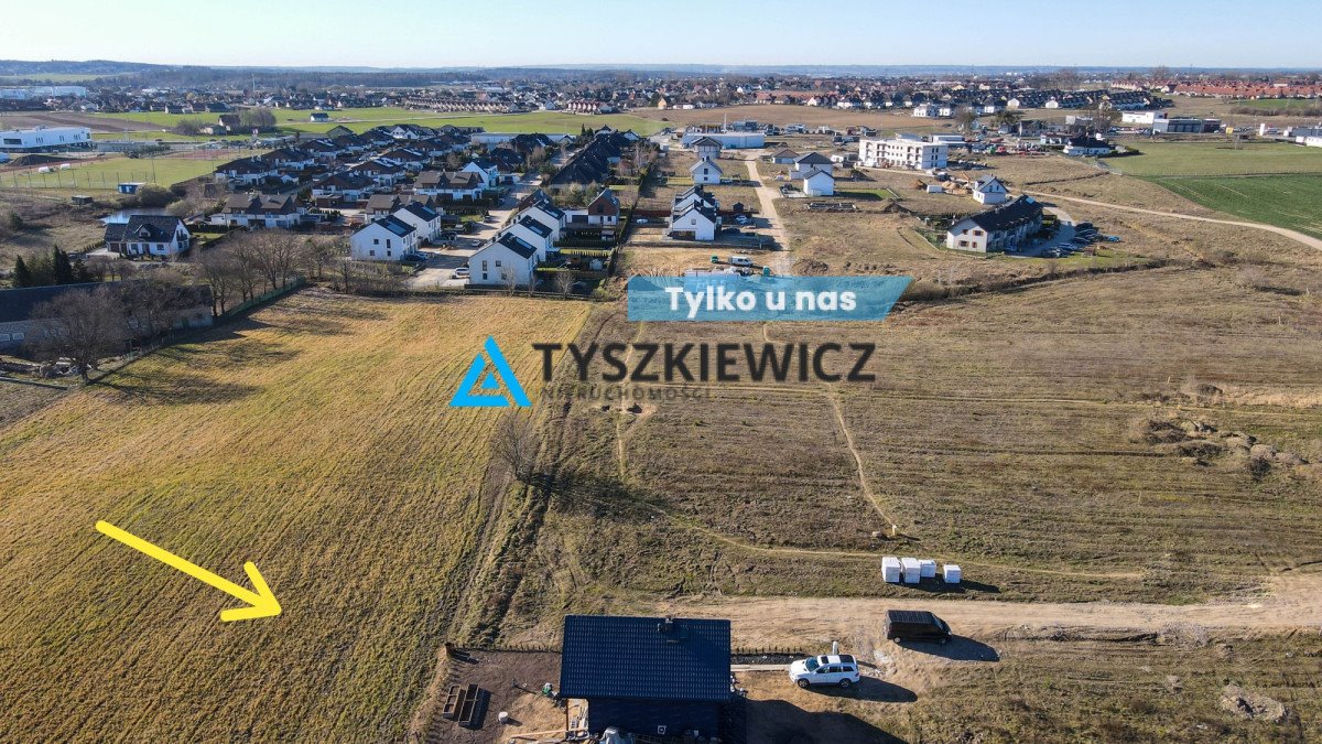 Działka 418 m² pod dom lub usługi w Banino z widokiem Banino, Gryfitów  418m2 Foto 1