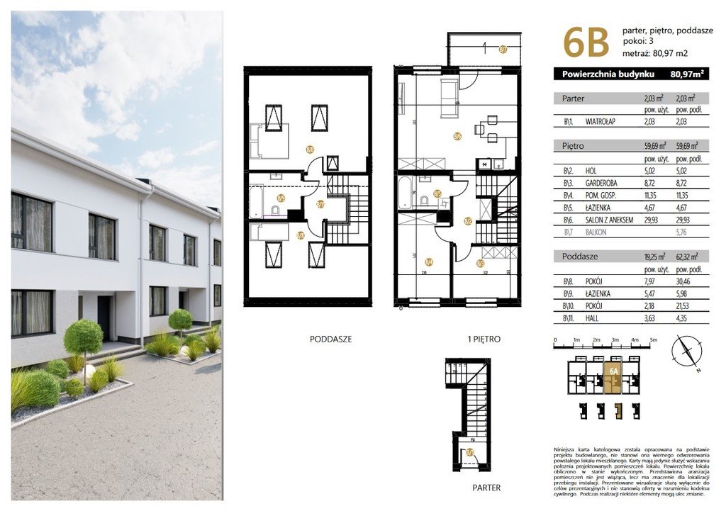 Mieszkanie na sprzedaż Rzeszów, św. Walentego  81m2 Foto 2