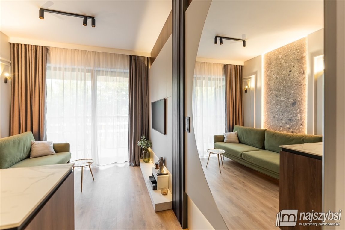 Dwupokojowe mieszkanie w Rogowie z loggią i miejscem polecam Rogowo  32m2 Foto 1