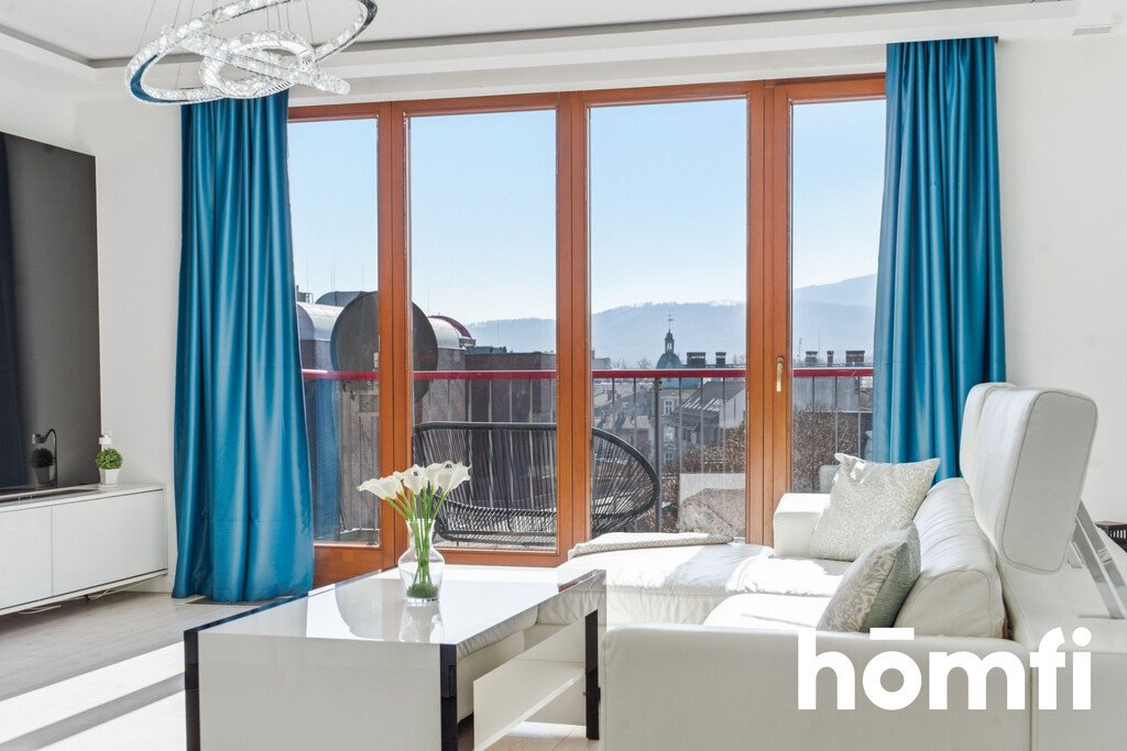 Prestiżowy apartament z panoramicznym widokiem na góry Bielsko-Biała, Śródmieście, Cechowa  60m2 Foto 1