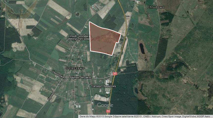 Inwestycyjna działka 36 ha z bocznicą kolejową i pełnym uzbrojeniem Golęczewo  360 000m2 Foto 1