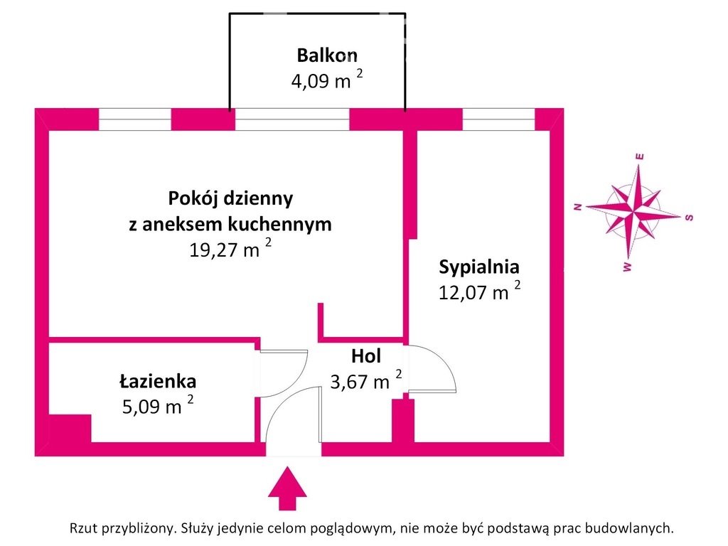 Mieszkanie dwupokojowe na sprzedaż Warszawa, Wola, Marcina Kasprzaka  40m2 Foto 5